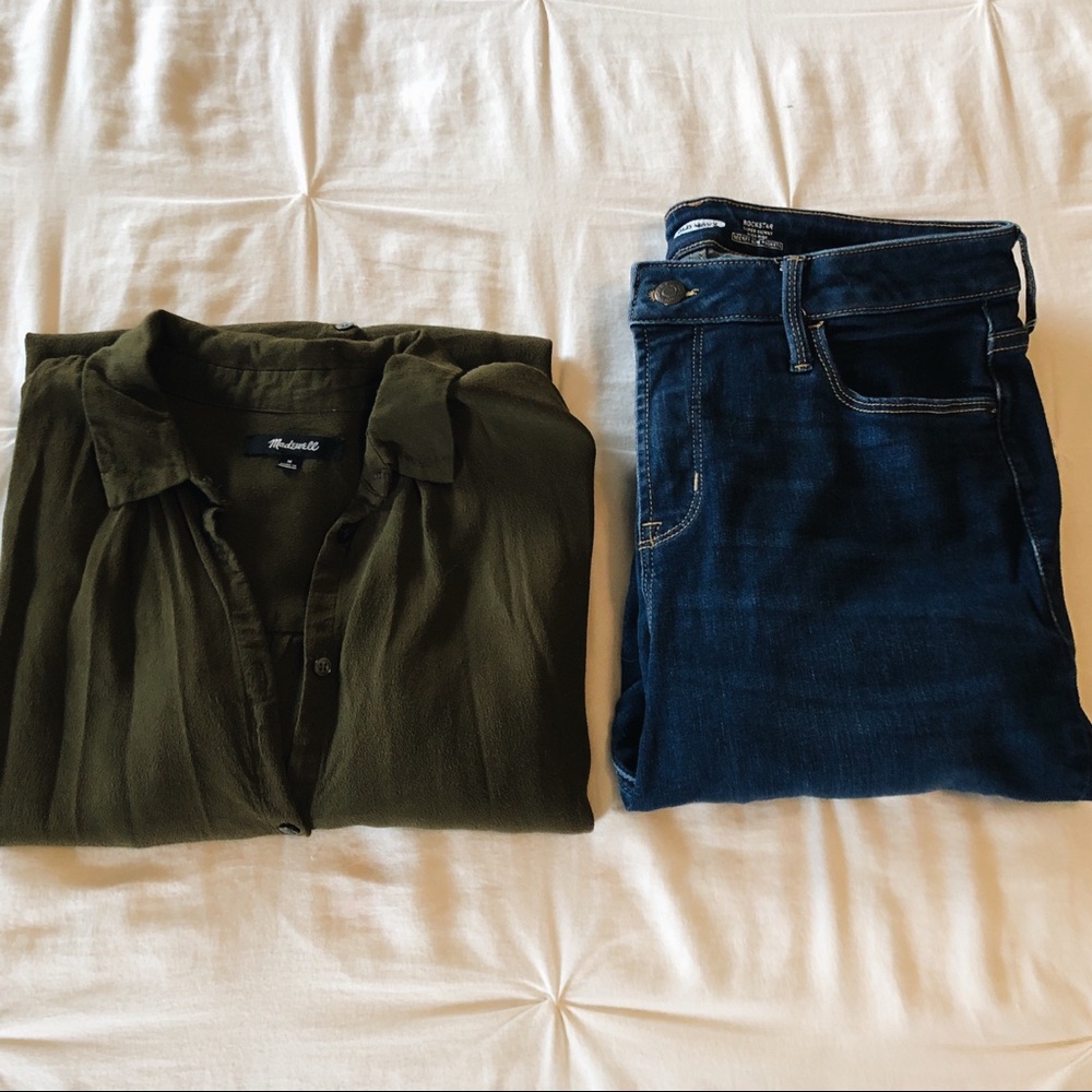 Madewell Central Drapey Shirt